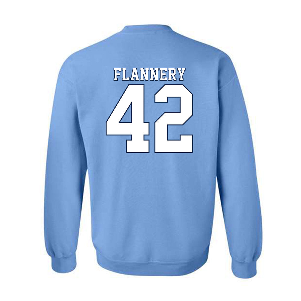 UNC - NCAA Baseball : Boston Flannery - Classic Shersey Crewneck Sweatshirt-1