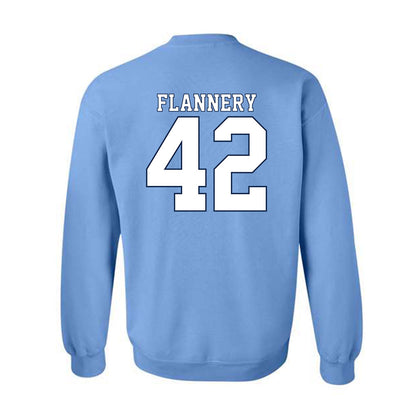 UNC - NCAA Baseball : Boston Flannery - Classic Shersey Crewneck Sweatshirt-1