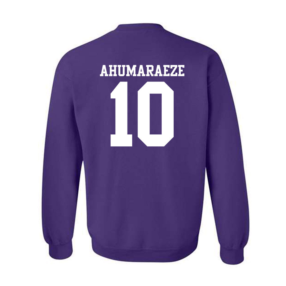 Northwestern - NCAA Football : Ricky Ahumaraeze - Classic Shersey Crewneck Sweatshirt-1