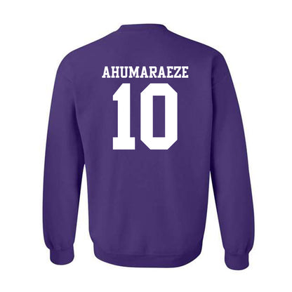 Northwestern - NCAA Football : Ricky Ahumaraeze - Classic Shersey Crewneck Sweatshirt-1