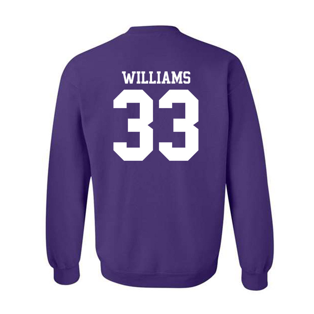 Northwestern - NCAA Women's Basketball : Taylor Williams - Classic Shersey Crewneck Sweatshirt-1