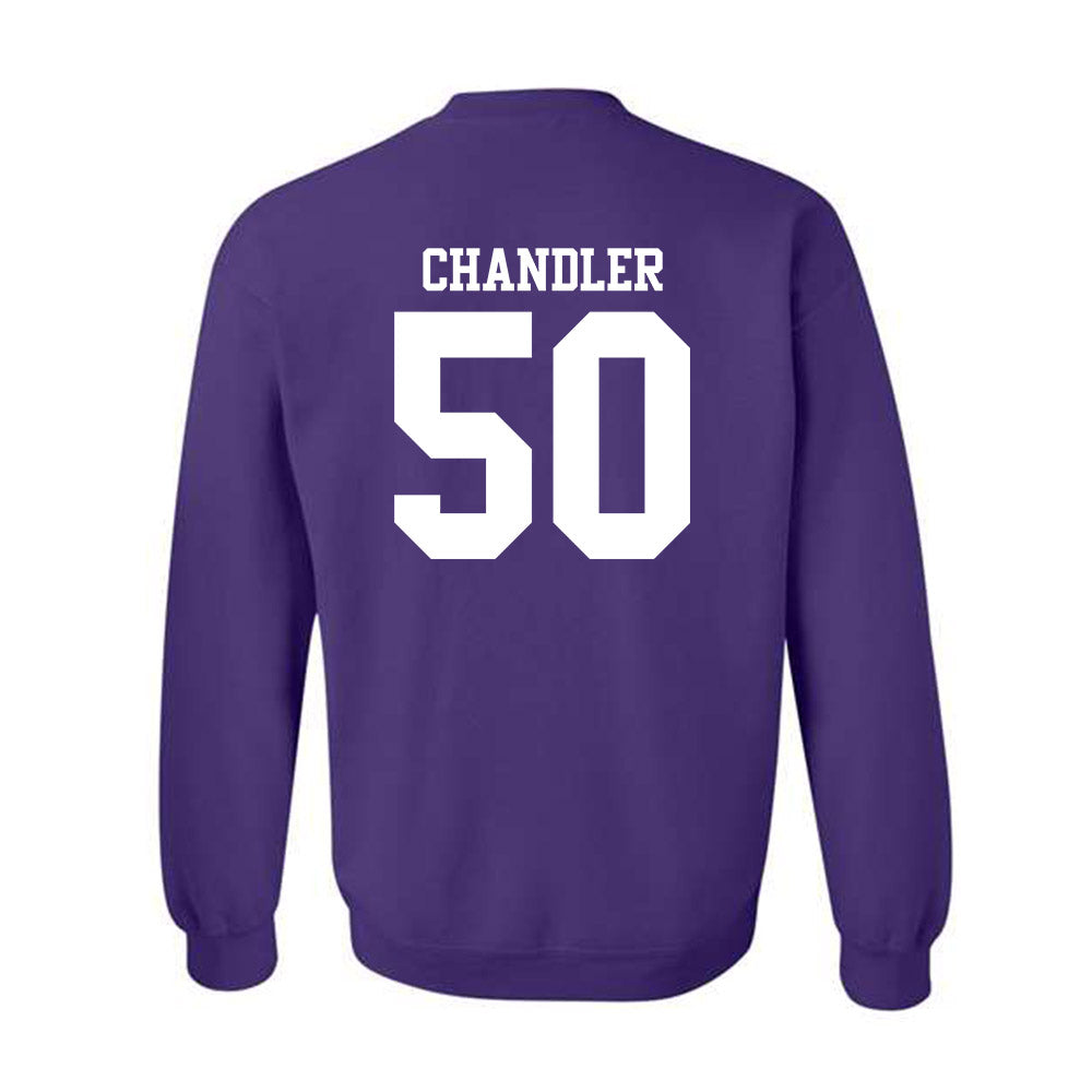 Northwestern - NCAA Football : Talan Chandler - Classic Shersey Crewneck Sweatshirt-1
