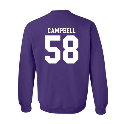 Northwestern - NCAA Football : Nathaniel Campbell - Classic Shersey Crewneck Sweatshirt-1