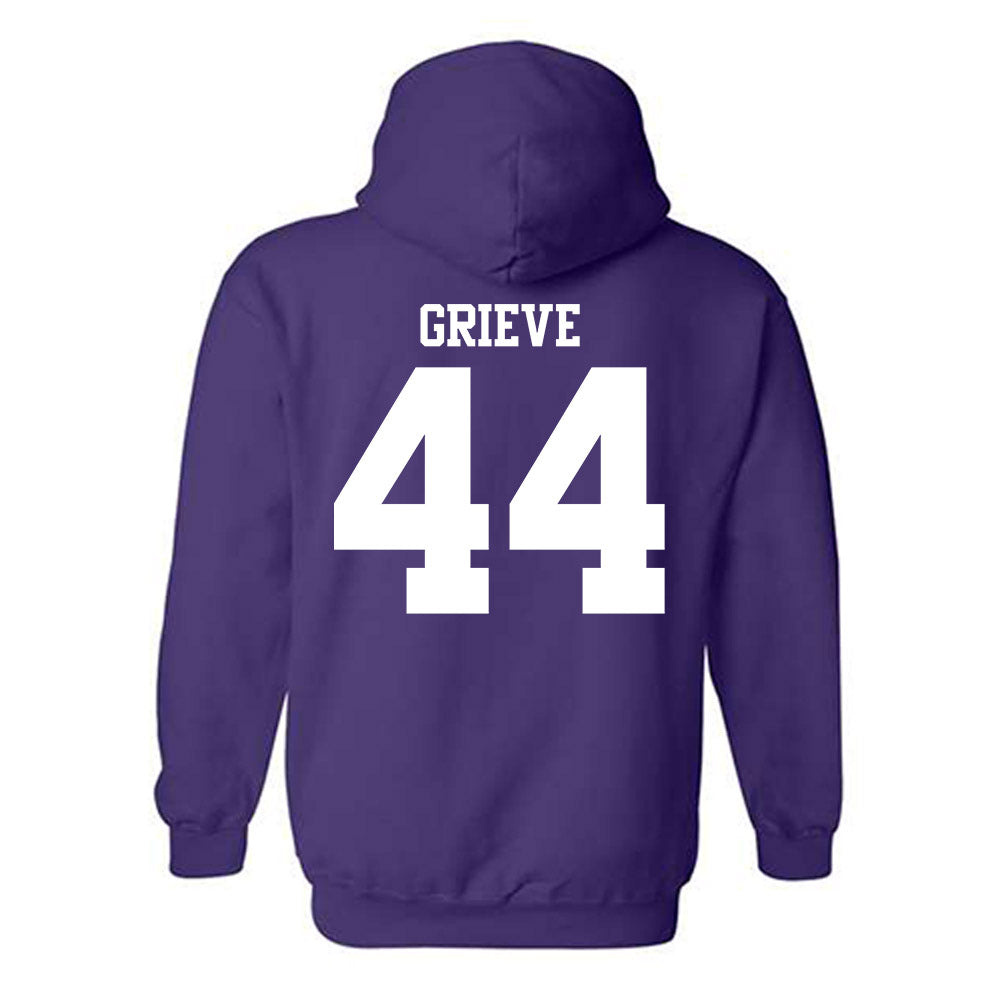 Northwestern - NCAA Women's Lacrosse : Camille Grieve - Classic Shersey Hooded Sweatshirt-1