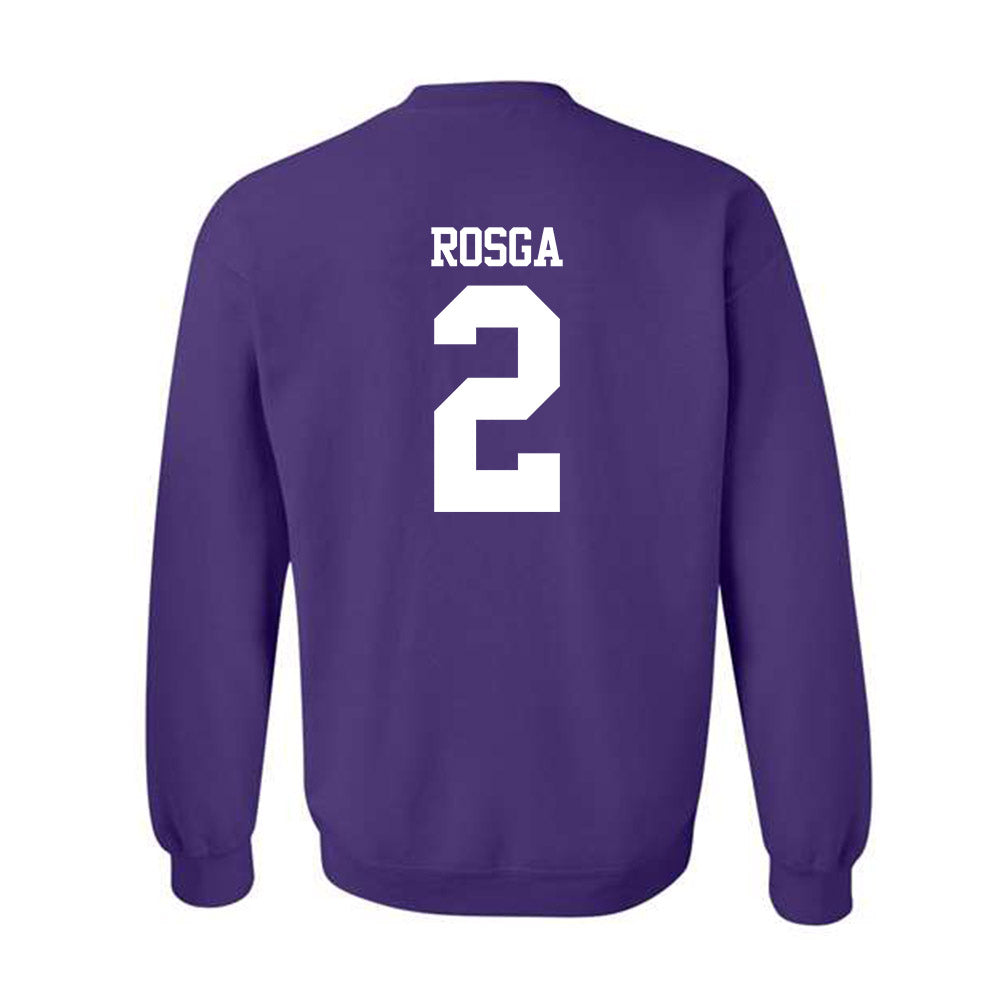 Northwestern - NCAA Women's Lacrosse : Jaylen Rosga - Classic Shersey Crewneck Sweatshirt-1