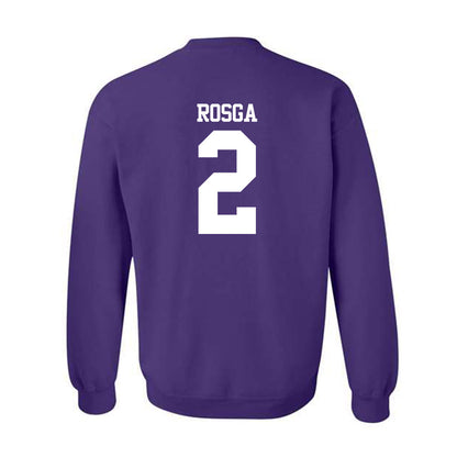 Northwestern - NCAA Women's Lacrosse : Jaylen Rosga - Classic Shersey Crewneck Sweatshirt-1