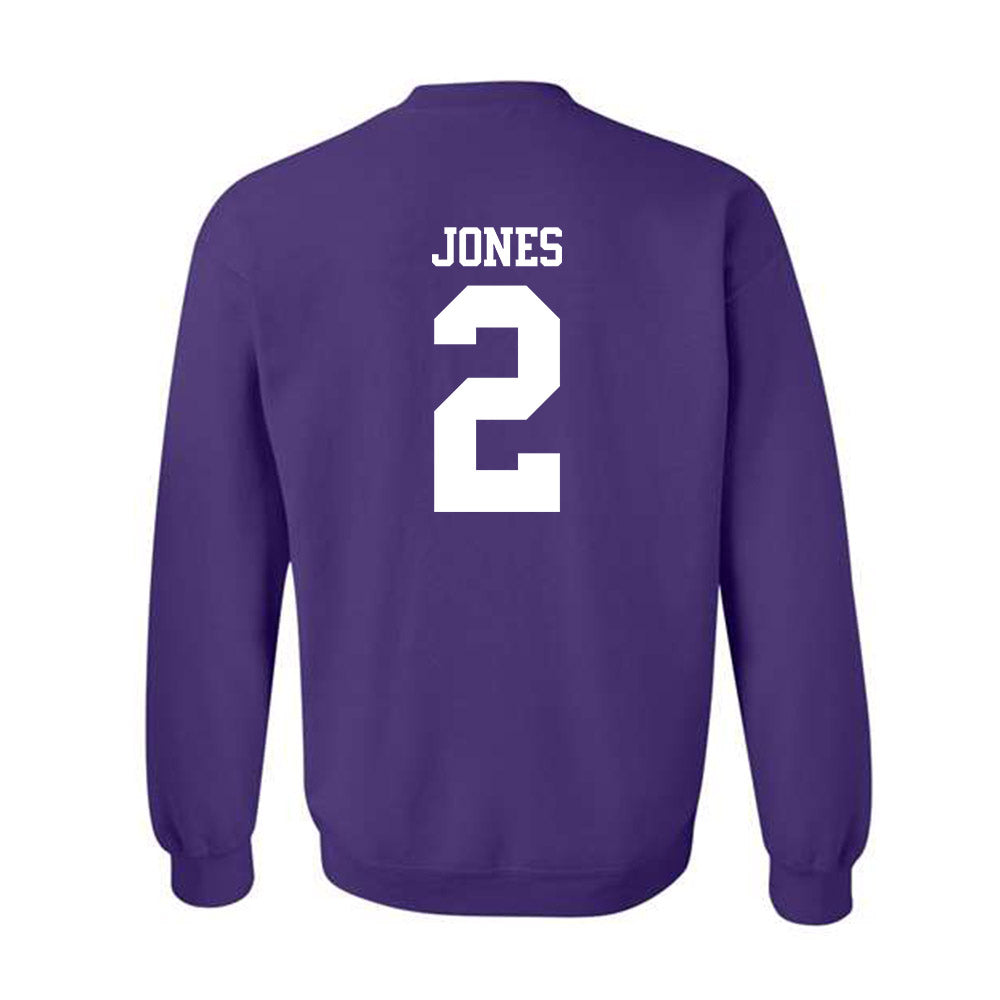 Northwestern - NCAA Women's Basketball : Kyla Jones - Classic Shersey Crewneck Sweatshirt-1