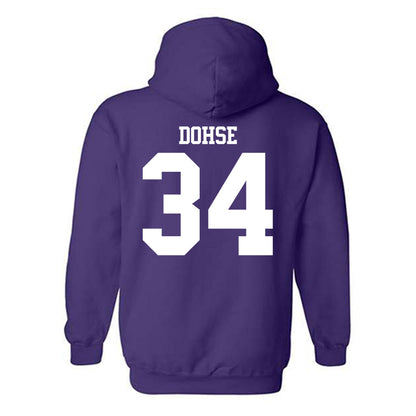 Northwestern - NCAA Softball : Signe Dohse - Classic Shersey Hooded Sweatshirt-1