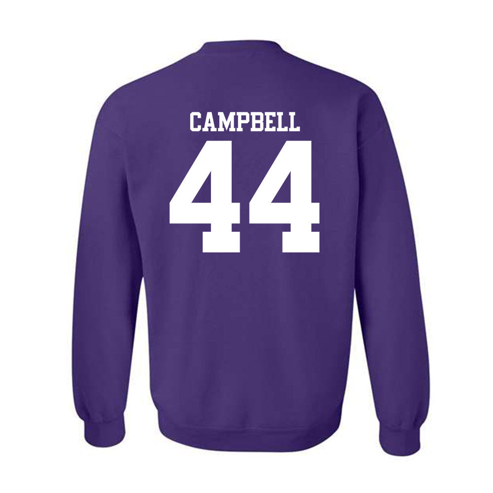 Northwestern - NCAA Football : Callen Campbell - Classic Shersey Crewneck Sweatshirt-1