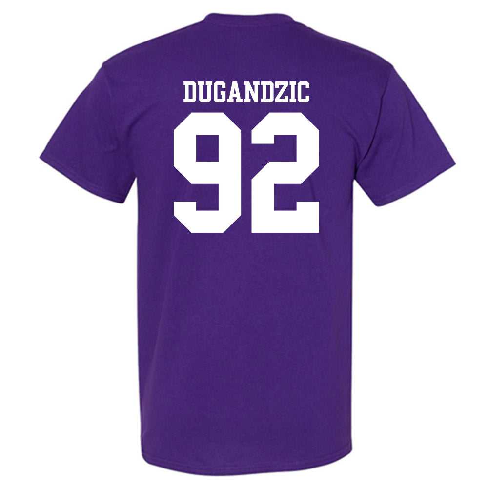 Northwestern - NCAA Football : Nikola Dugandzic - Classic Shersey T-Shirt-1