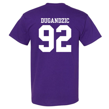 Northwestern - NCAA Football : Nikola Dugandzic - Classic Shersey T-Shirt-1