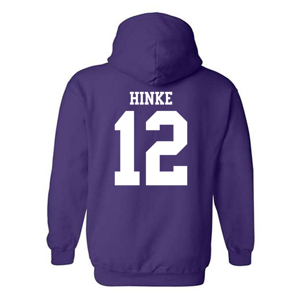 Northwestern - NCAA Women's Field Hockey : Greta Hinke - Classic Shersey Hooded Sweatshirt-1