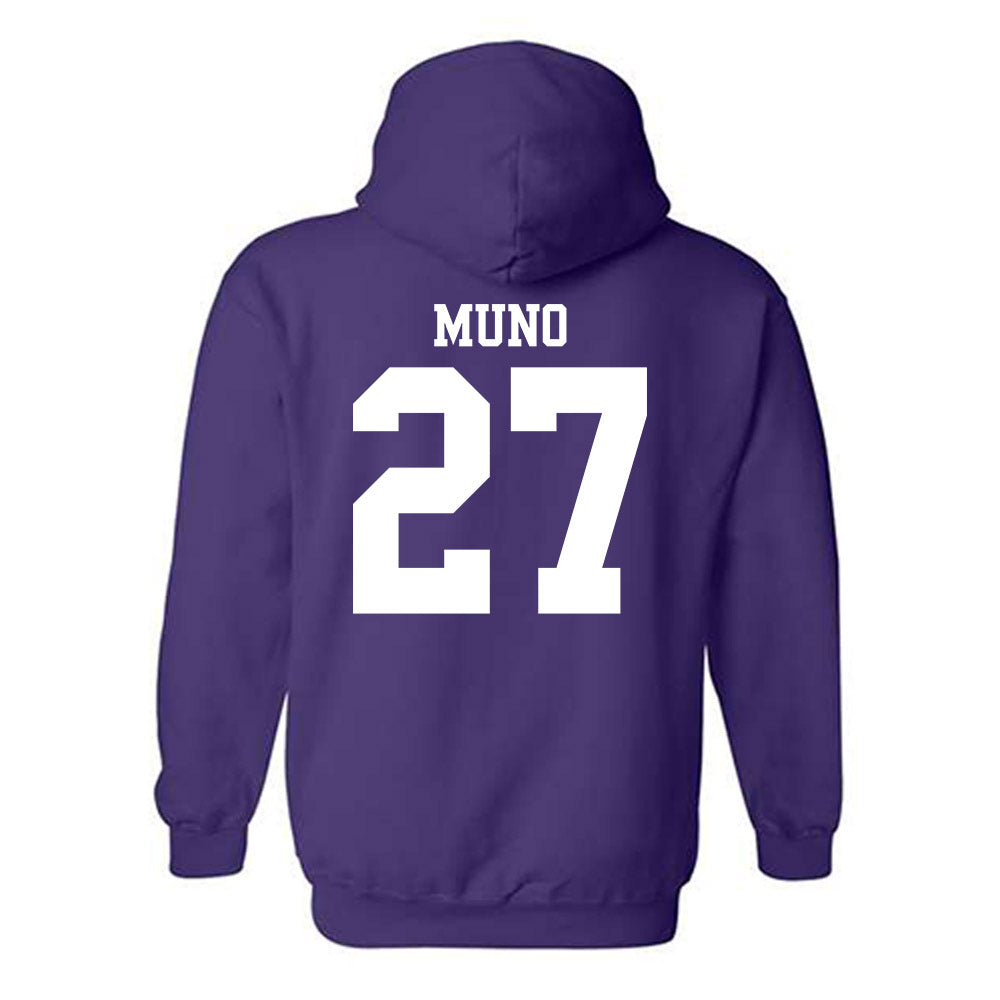 Northwestern - NCAA Softball : Ainsley Muno - Classic Shersey Hooded Sweatshirt-1