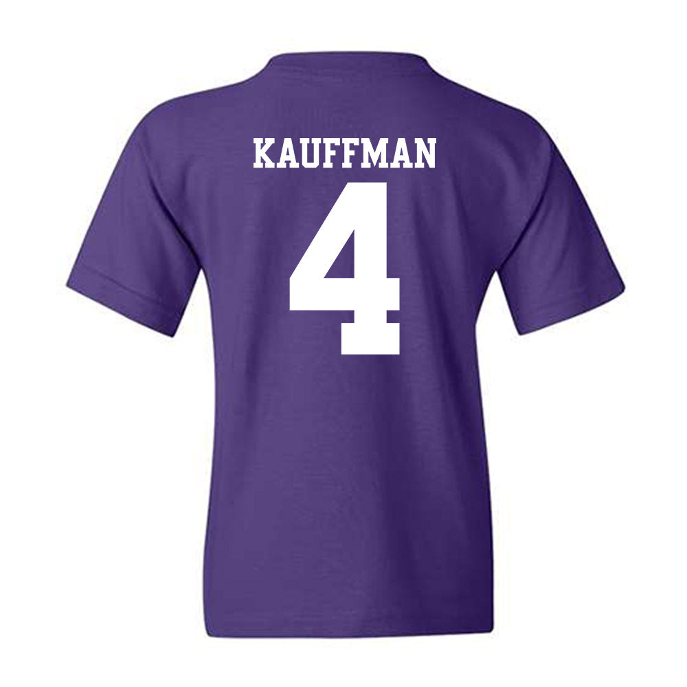 Northwestern - NCAA Women's Volleyball : Kayla Kauffman - Classic Shersey Youth T-Shirt-1