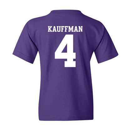 Northwestern - NCAA Women's Volleyball : Kayla Kauffman - Classic Shersey Youth T-Shirt-1
