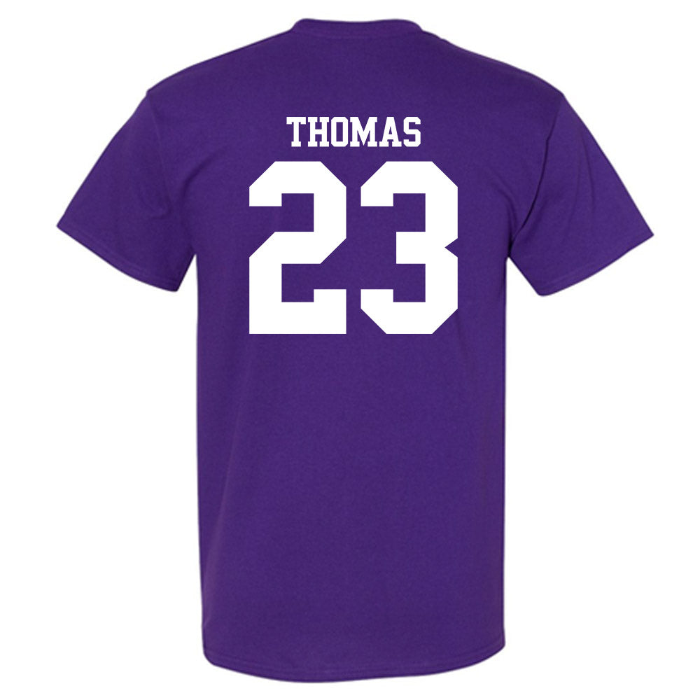 Northwestern - NCAA Women's Basketball : Tayla Thomas - Classic Shersey T-Shirt-1