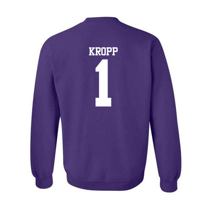 Northwestern - NCAA Men's Basketball : Tyler Kropp - Classic Shersey Crewneck Sweatshirt-1