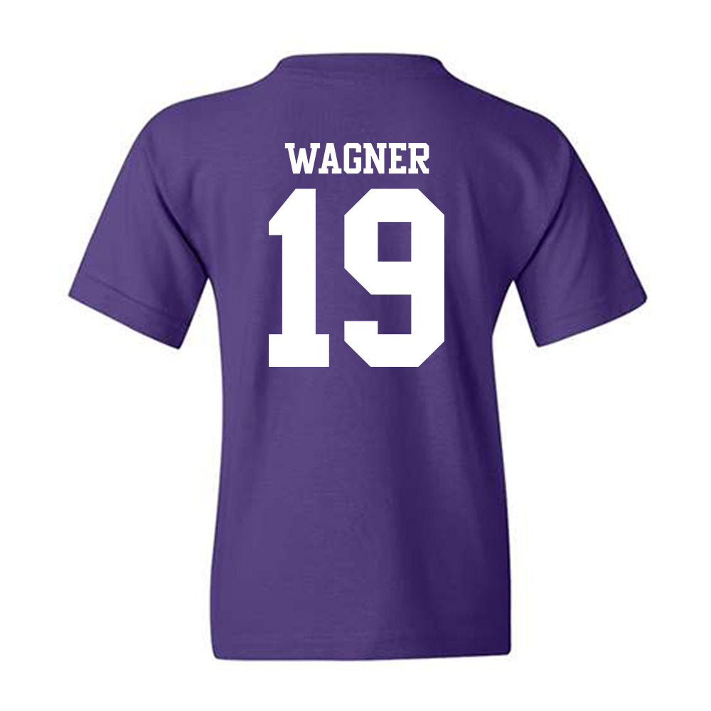 Northwestern - NCAA Football : Drew Wagner - Classic Shersey Youth T-Shirt-1