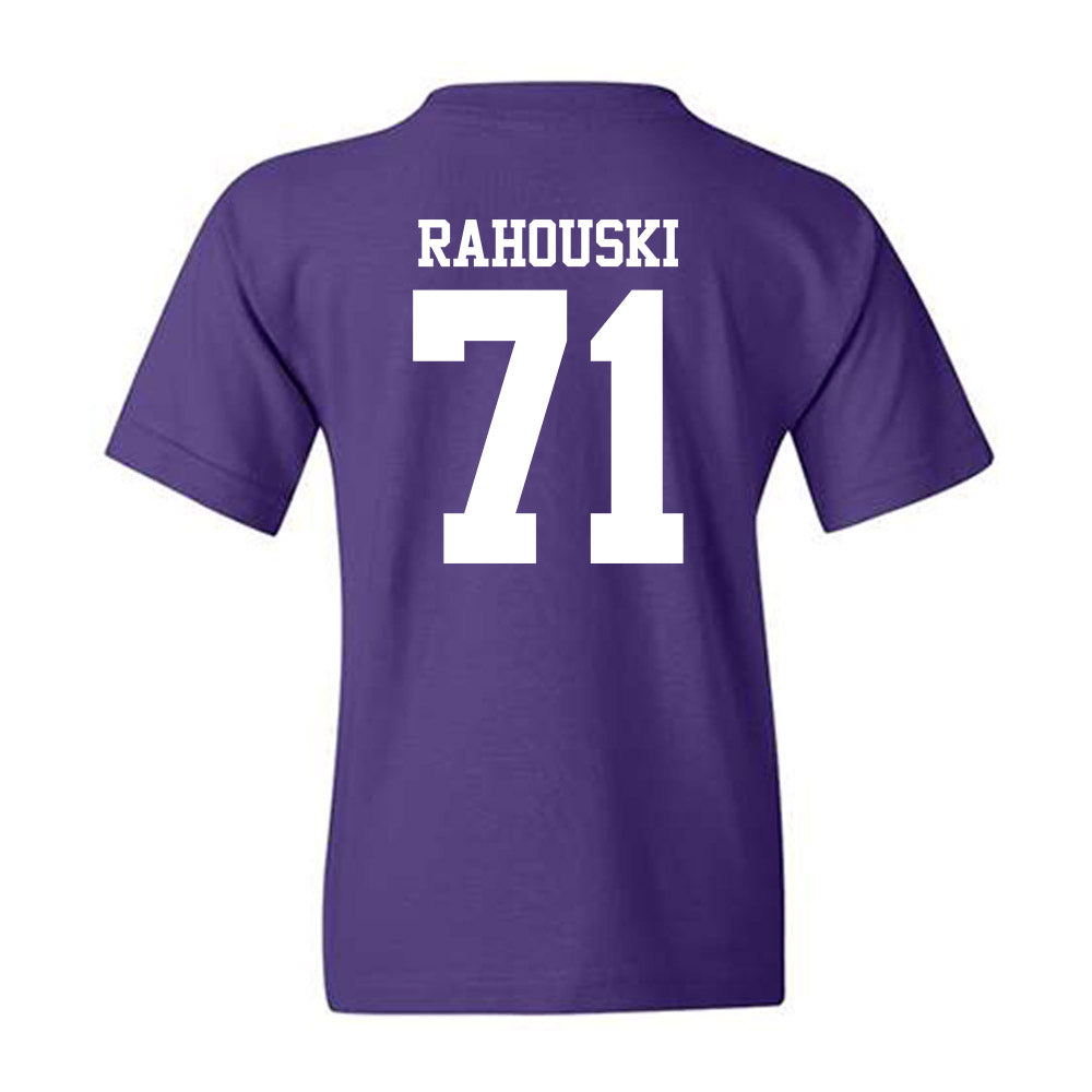 Northwestern - NCAA Football : Dennis Rahouski - Classic Shersey Youth T-Shirt-1