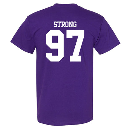 Northwestern - NCAA Football : Braxton Strong - Classic Shersey T-Shirt-1