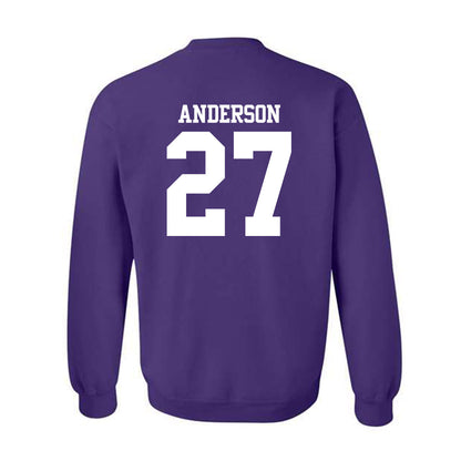 Northwestern - NCAA Football : Daniel Anderson - Classic Shersey Crewneck Sweatshirt-1