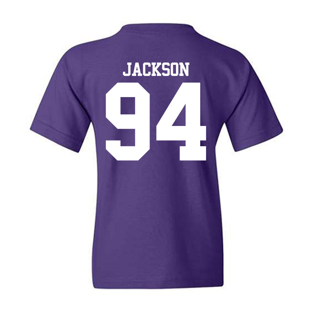 Northwestern - NCAA Football : Miguel Jackson - Classic Shersey Youth T-Shirt-1