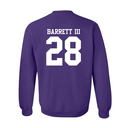 Northwestern - NCAA Men's Soccer : Tre Barrett III - Classic Shersey Crewneck Sweatshirt-1