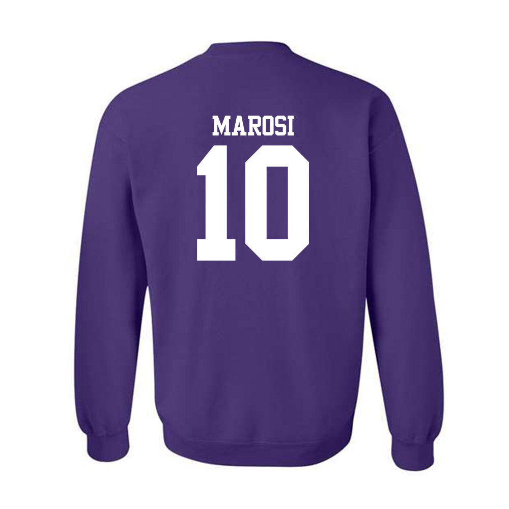 Northwestern - NCAA Women's Lacrosse : Claire Marosi - Classic Shersey Crewneck Sweatshirt-1