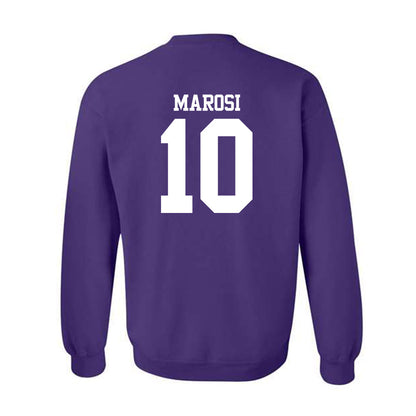 Northwestern - NCAA Women's Lacrosse : Claire Marosi - Classic Shersey Crewneck Sweatshirt-1