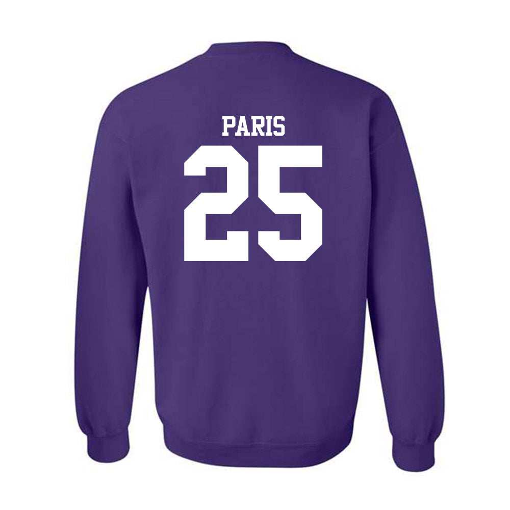 Northwestern - NCAA Women's Volleyball : Campbell Paris - Classic Shersey Crewneck Sweatshirt-1