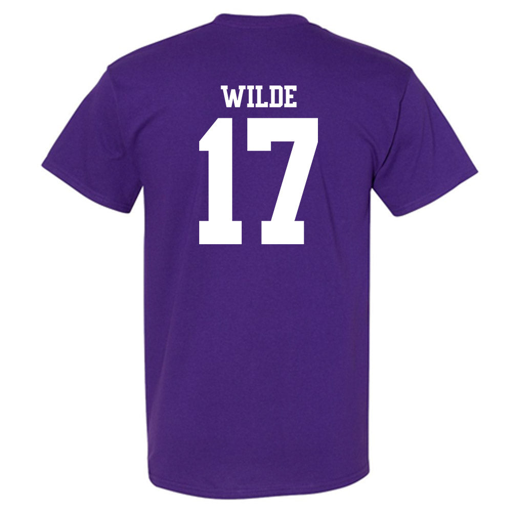 Northwestern - NCAA Football : Griffin Wilde - Classic Shersey T-Shirt-1