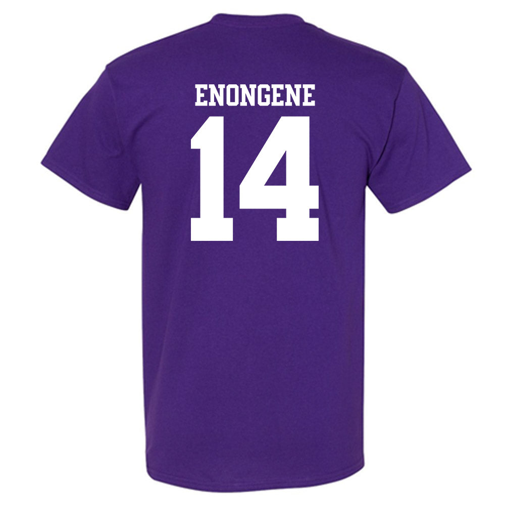 Northwestern - NCAA Football : Dube Enongene - Classic Shersey T-Shirt-1