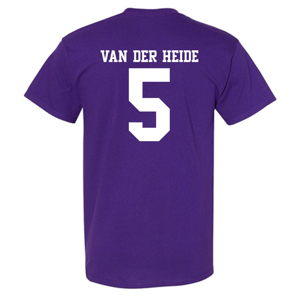 Northwestern - NCAA Men's Soccer : Dimas Van der Heide - Classic Shersey T-Shirt-1