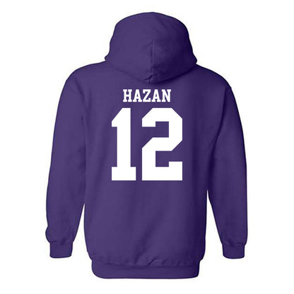 Northwestern - NCAA Women's Volleyball : Buse Hazan - Classic Shersey Hooded Sweatshirt-1