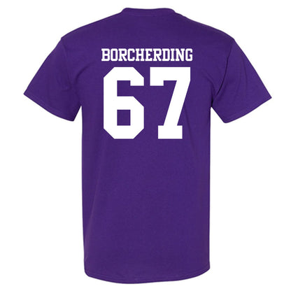Northwestern - NCAA Football : Jace Borcherding - Classic Shersey T-Shirt-1