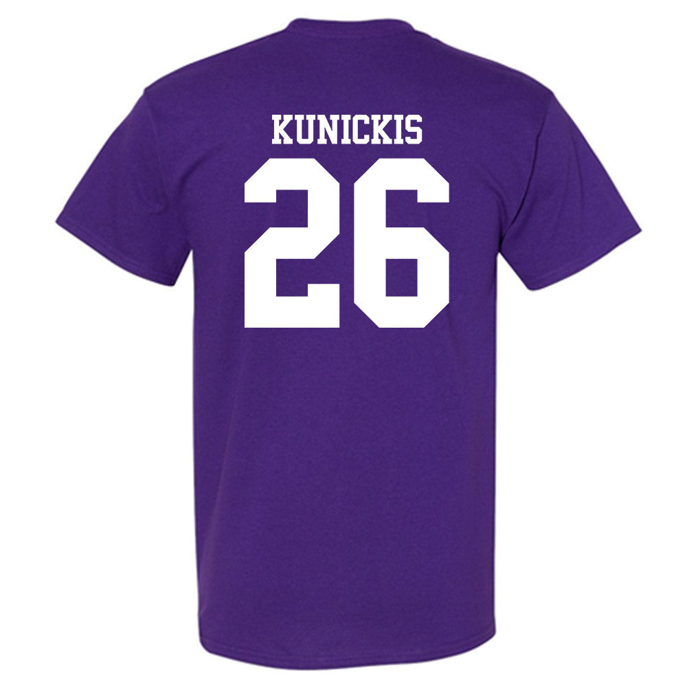 Northwestern - NCAA Football : Albert Kunickis - Classic Shersey T-Shirt-1