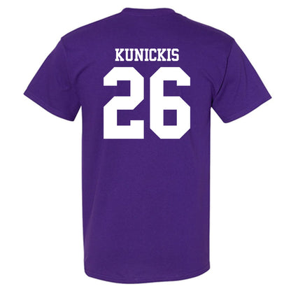 Northwestern - NCAA Football : Albert Kunickis - Classic Shersey T-Shirt-1