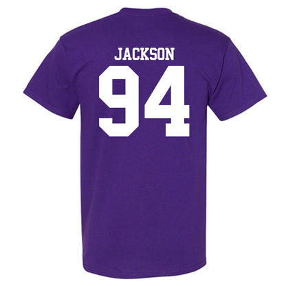 Northwestern - NCAA Football : Miguel Jackson - Classic Shersey T-Shirt-1