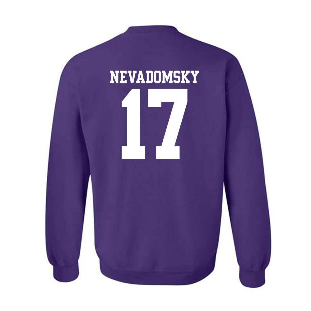 Northwestern - NCAA Women's Soccer : Presley Nevadomsky - Classic Shersey Crewneck Sweatshirt-1