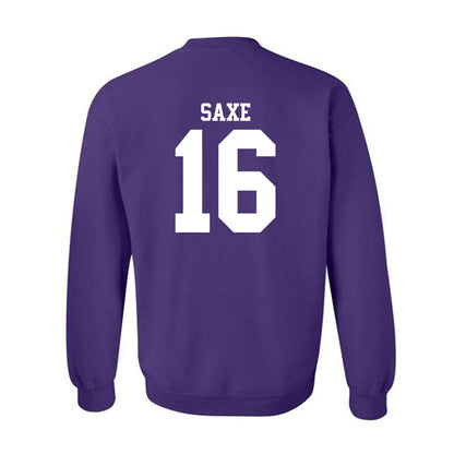 Northwestern - NCAA Football : Brennan Saxe - Classic Shersey Crewneck Sweatshirt-1