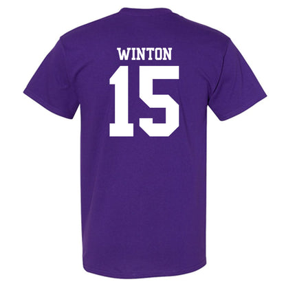 Northwestern - NCAA Football : Sean Winton - Classic Shersey T-Shirt-1