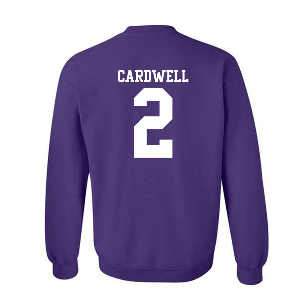 Northwestern - NCAA Women's Soccer : Liz Cardwell - Classic Shersey Crewneck Sweatshirt-1