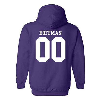 Northwestern - NCAA Baseball : Maddox Hoffman - Classic Shersey Hooded Sweatshirt-1