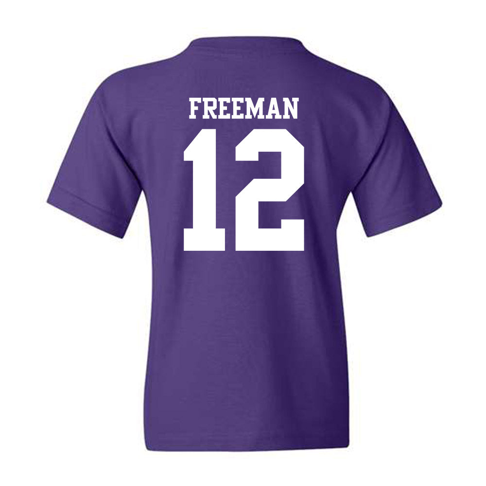 Northwestern - NCAA Baseball : Jackson Freeman - Classic Shersey Youth T-Shirt