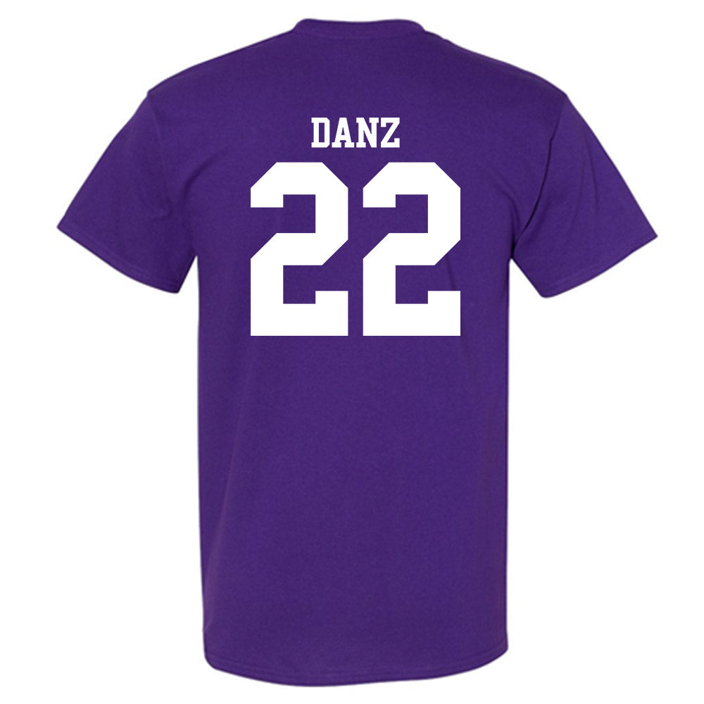 Northwestern - NCAA Baseball : Carter Danz - Classic Shersey T-Shirt-1