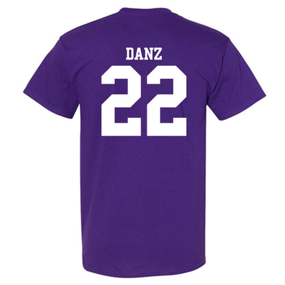 Northwestern - NCAA Baseball : Carter Danz - Classic Shersey T-Shirt-1