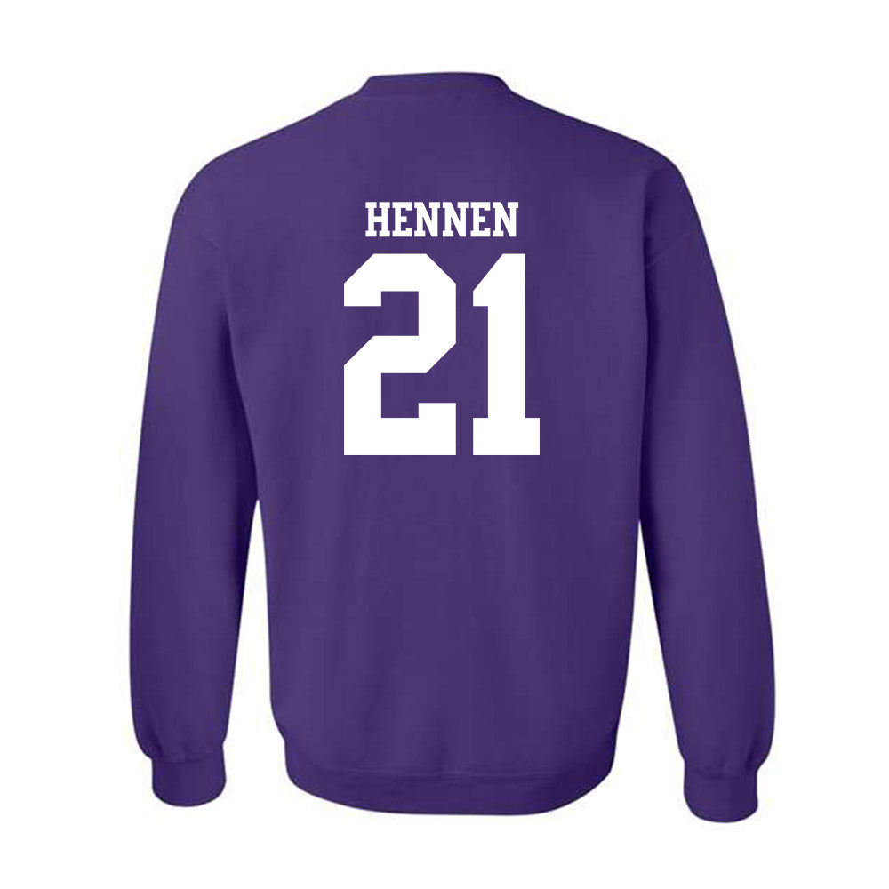 Northwestern - NCAA Women's Soccer : Kate Hennen - Classic Shersey Crewneck Sweatshirt