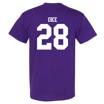 Northwestern - NCAA Football : Timi Oke - Classic Shersey T-Shirt-1