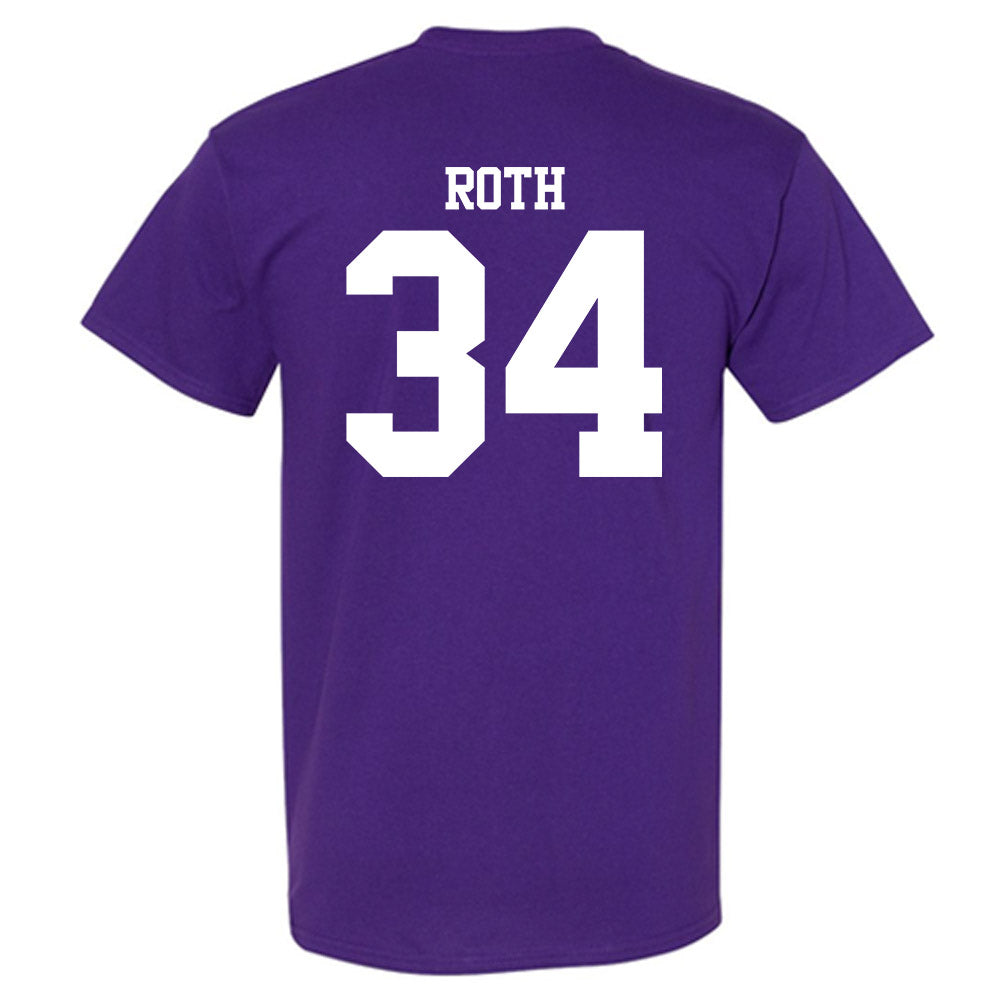 Northwestern - NCAA Football : Payton Roth - Classic Shersey T-Shirt-1