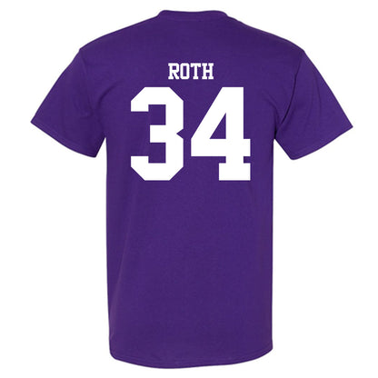 Northwestern - NCAA Football : Payton Roth - Classic Shersey T-Shirt-1